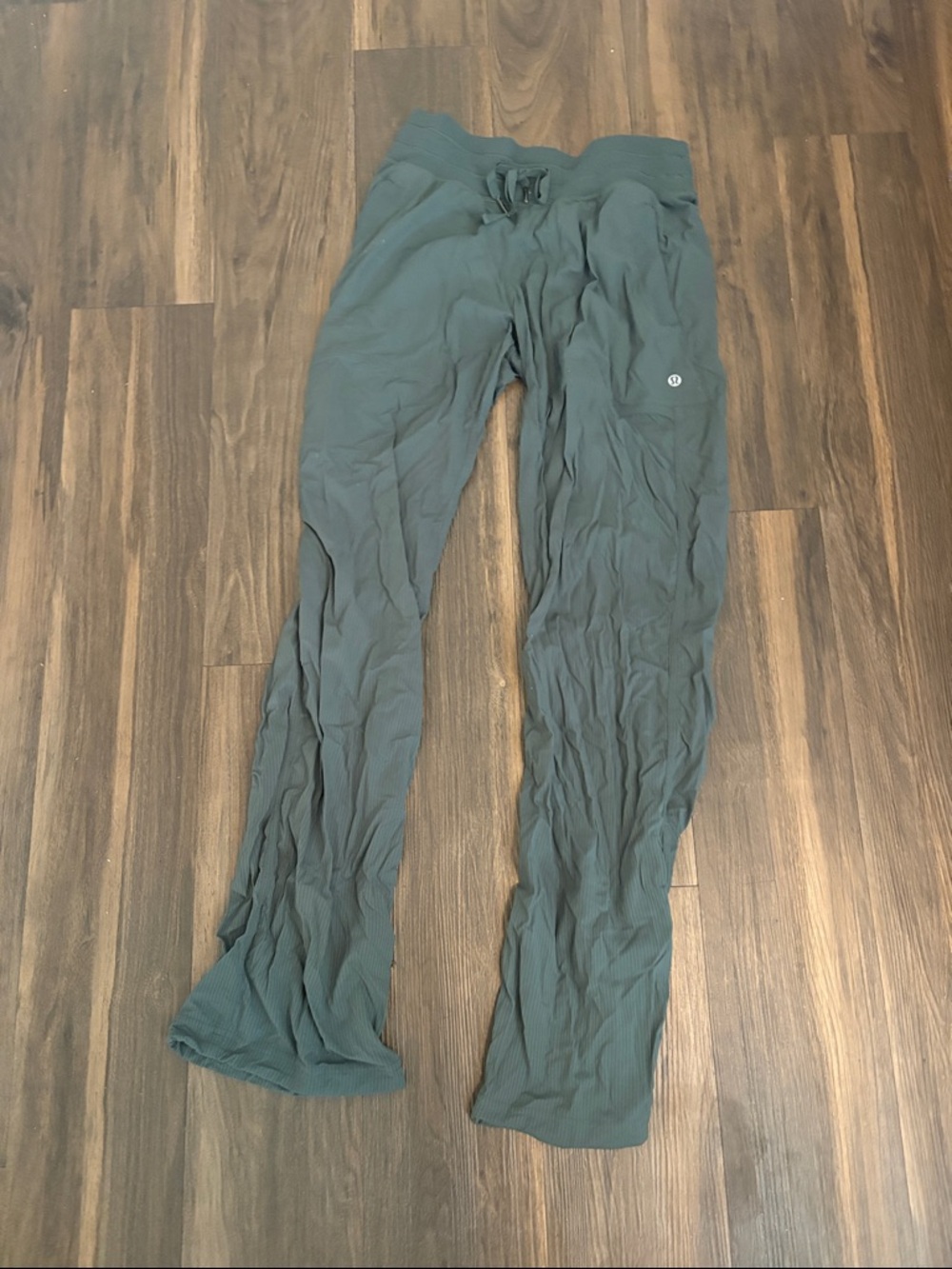 Army Green Lululemon Dance Studio Pants